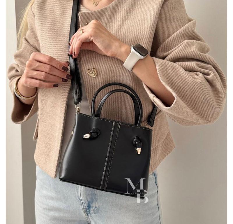 کیف چرمی الین کد1015 (مشکی)