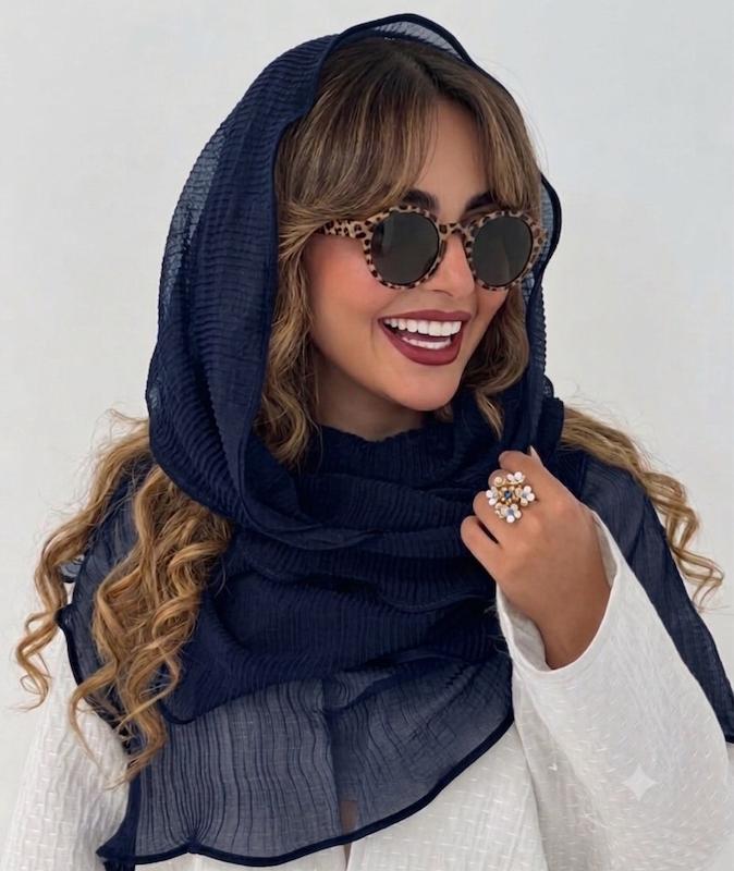شال تور پلیسه دورگان کد1106 (۳رنگ)