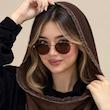 شال پلیسه رینگی دورگیپور کد1458