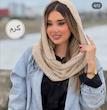 شال بافت رینگی طرح کوک کد1210 