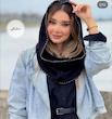 شال بافت رینگی طرح کوک کد1210 