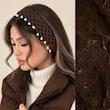 هدپیس بافت مرواریدی کد1320 (دارای رنگبندی)