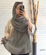 شال پلیسه وارداتی لارا کد ۷۷۶