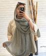 شال پلیسه وارداتی لارا کد ۷۷۶
