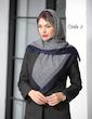 روسری نخی سیااسکارف کد958🌺ویژه روز مادر🌺
