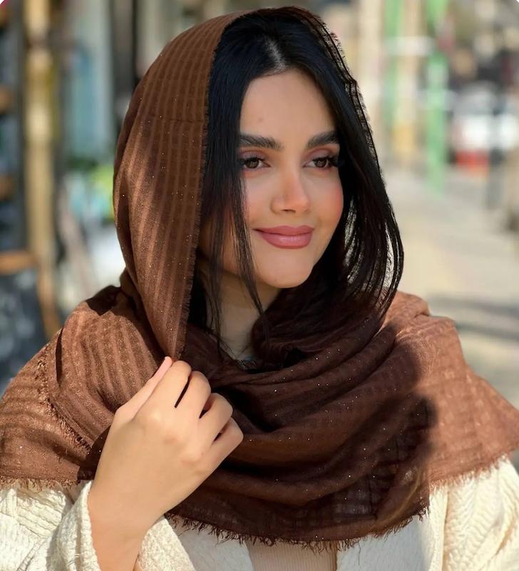 شال نخی دورریش اکلیلی بیوتی کد1088