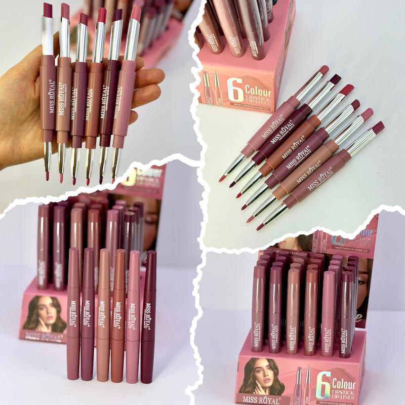رژ و خط لب دو طرفه