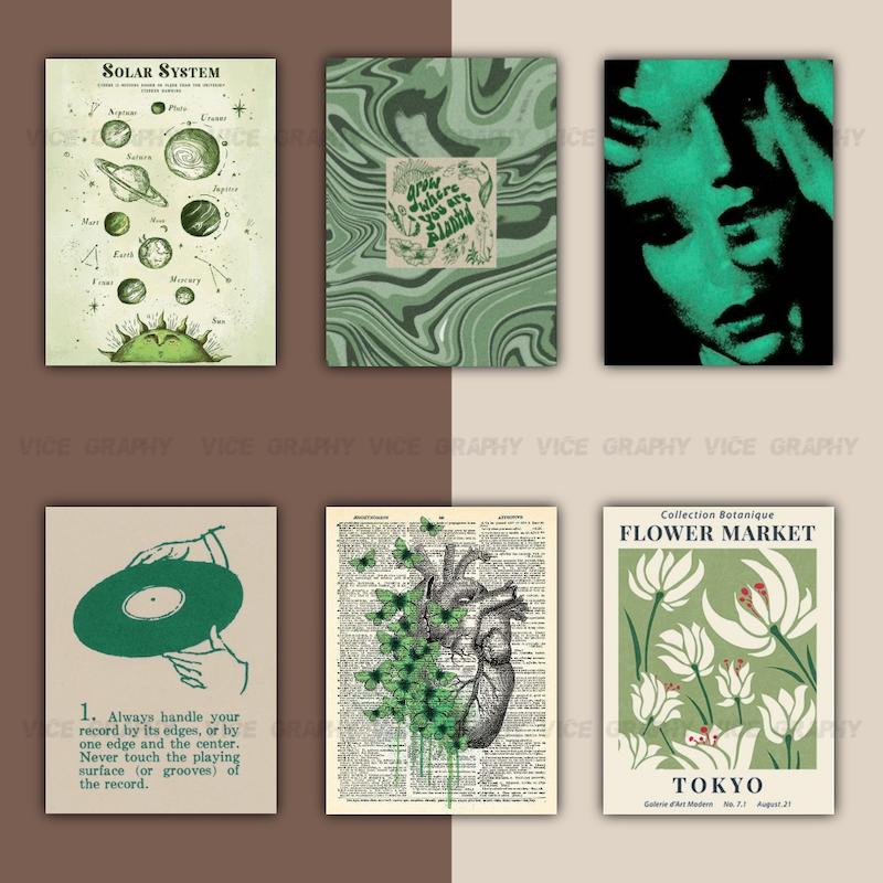 پک پوستر Green Vibe | کد G09