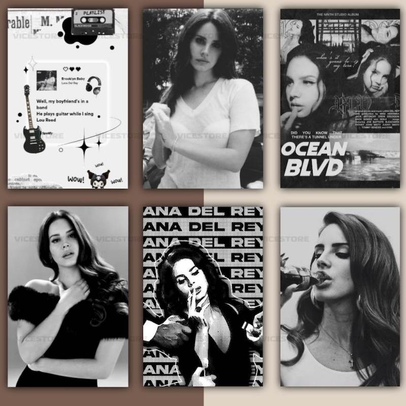 پک پوستر Lana Del Ray | کد G112
