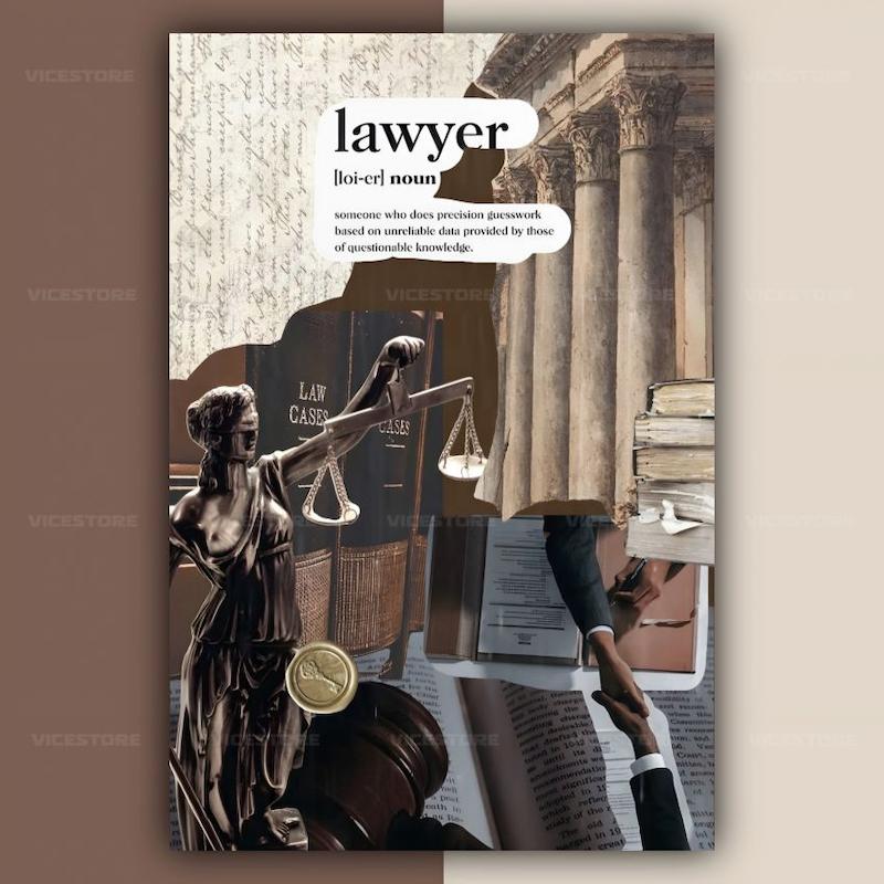 پک پوستر Lawyer | کد G192