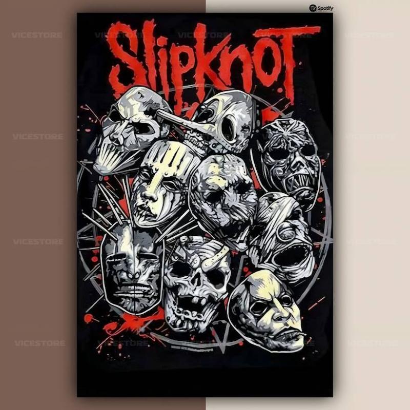 پک پوستر اسپاتیفای SlipknoT | کد G193
