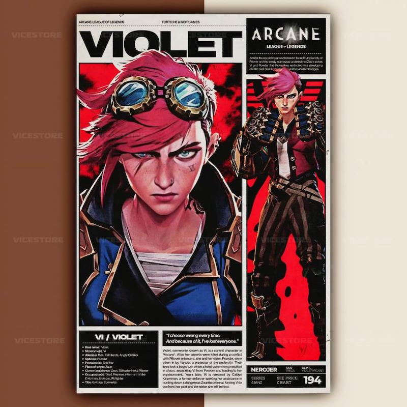 پک پوستر Arcane | کد G196