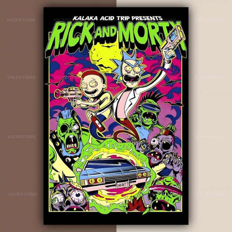 پک پوستر Rick and Morty | کد G200
