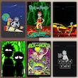 پک پوستر Rick and Morty | کد G200