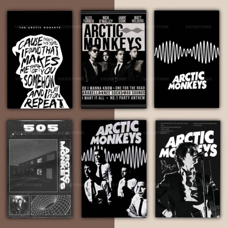 پک پوستر Arctic Monkeys | کد G214