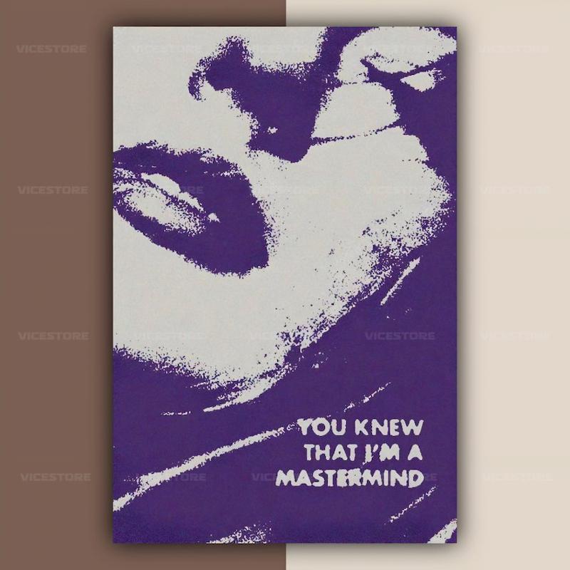 پک پوستر Purple Minimal | کد G216