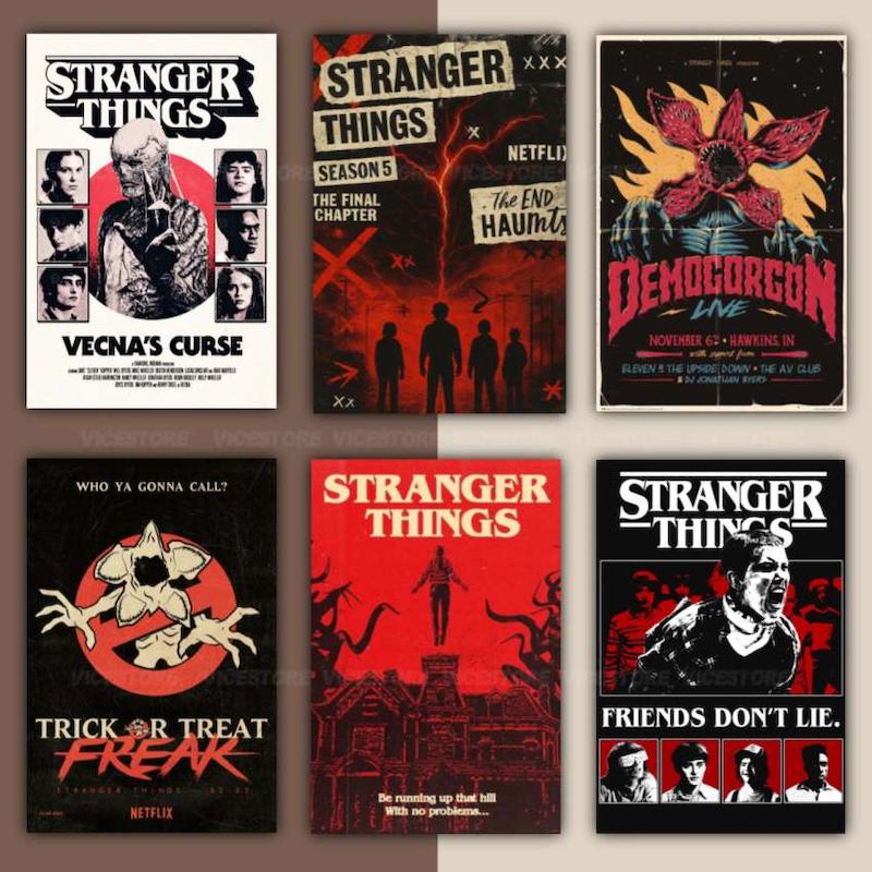 پک پوستر Stranger Things | کد G219