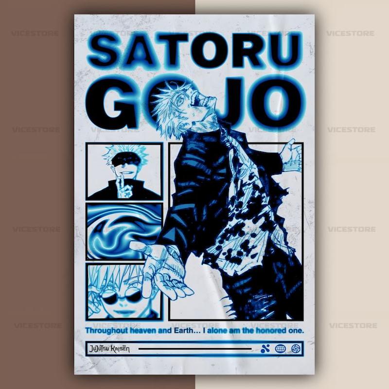 پک پوستر Satoru Gojo | کد G232