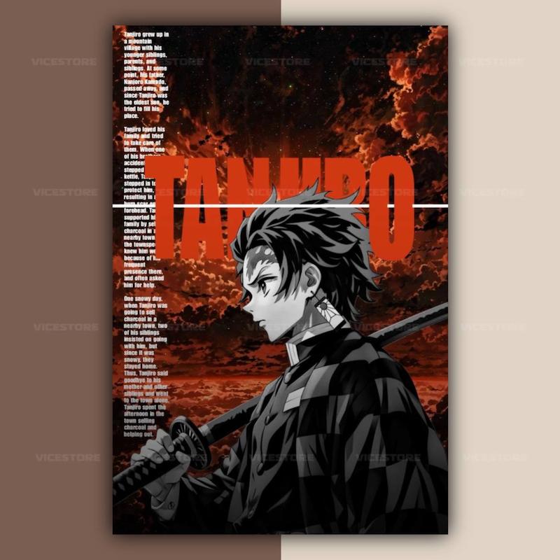 پک پوستر Demon Slayer | کد G240