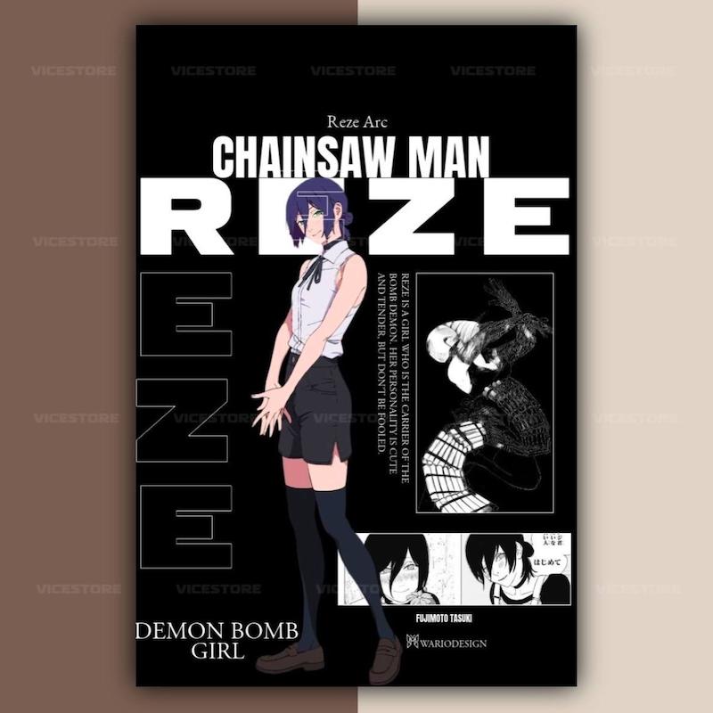 پک پوستر Chainsaw Man | کد G246