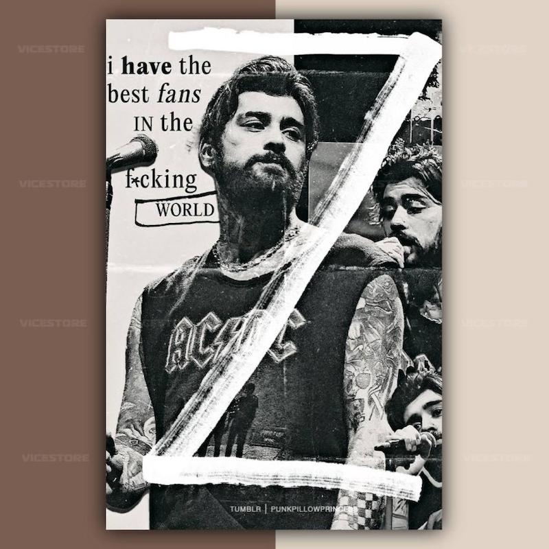 پک پوستر Zayn | کد G248