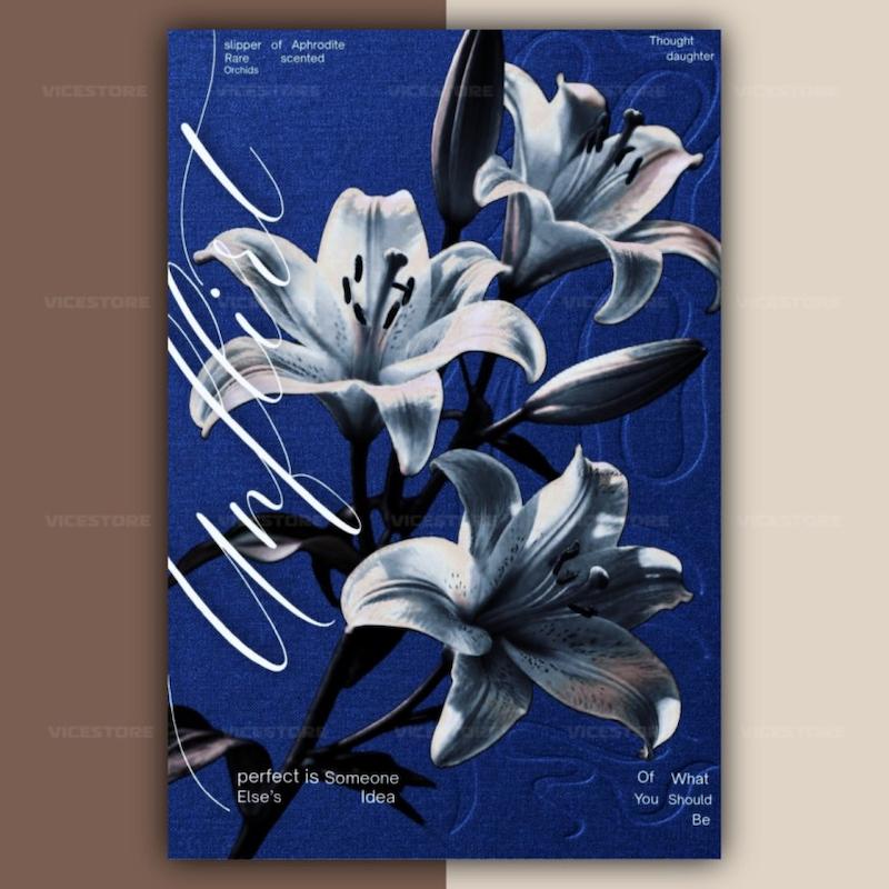 پک پوستر Blue Vibe | کد G254