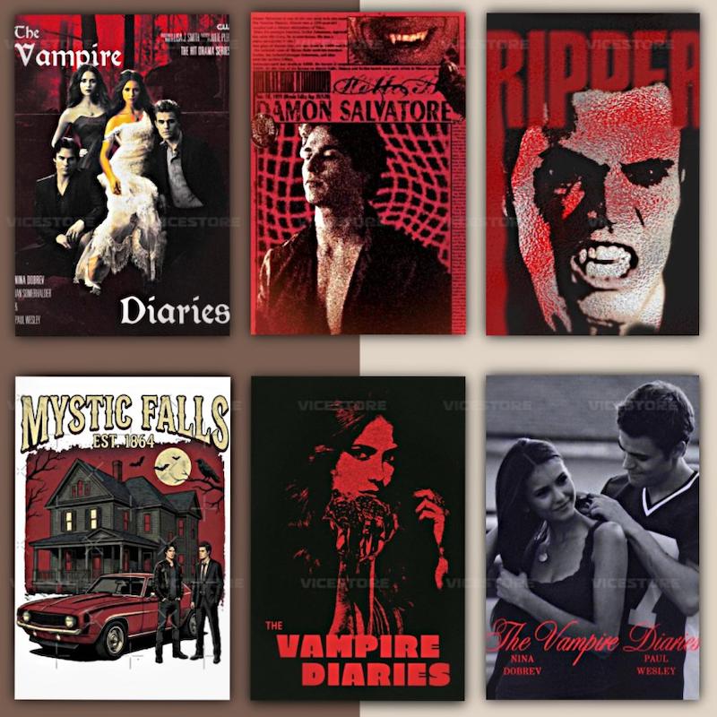 پک پوستر Vampire Diaries | کد G266