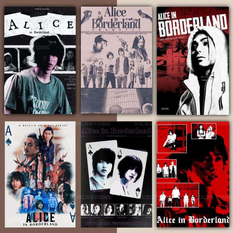 پک پوستر Alice in Borderland | کد G274