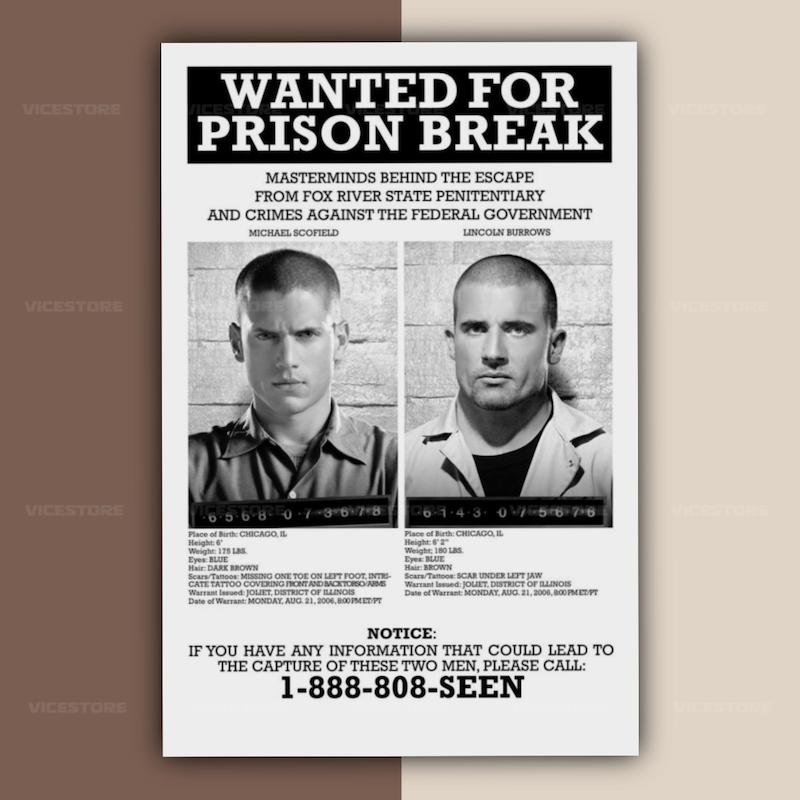 پک پوستر Prison Break | کد G282