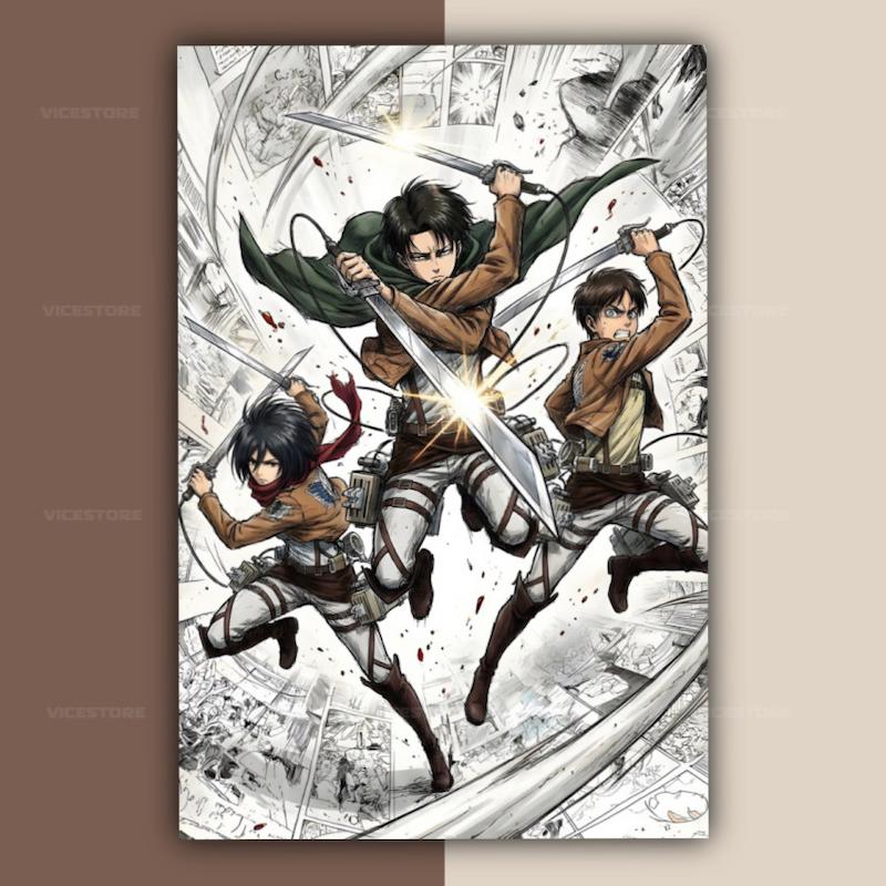 پک پوستر Attack On Titan | کد G285