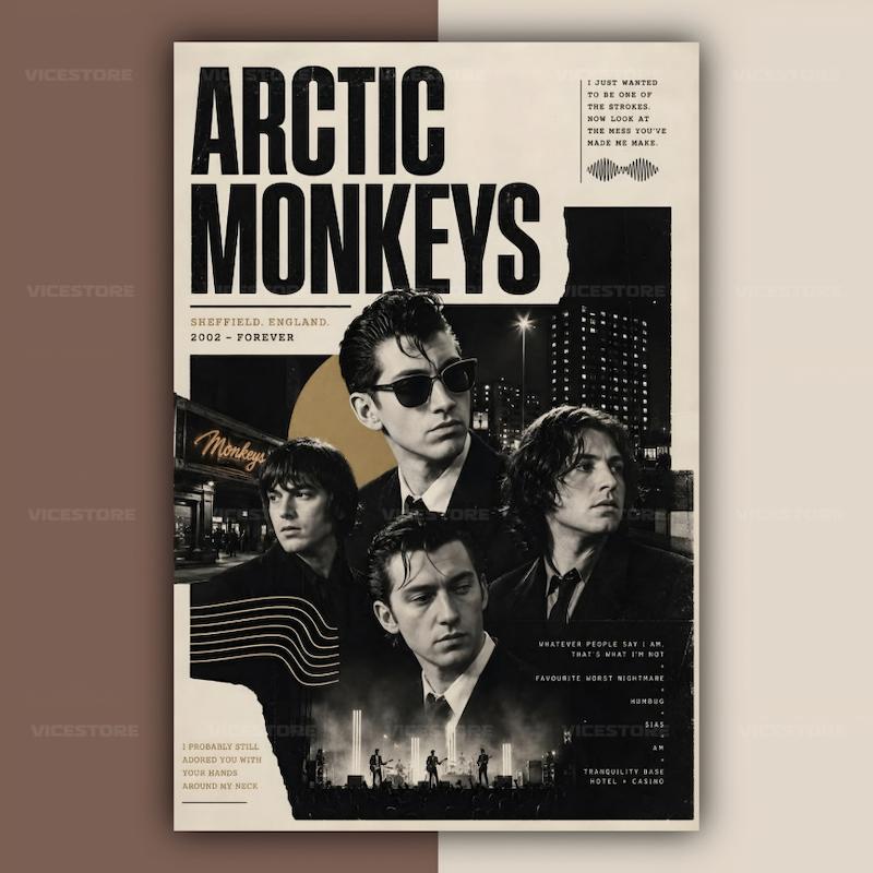 پک پوستر Arctic Monkeys | کد G292