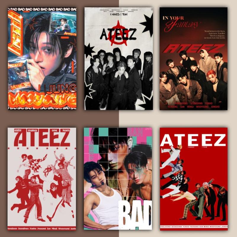 پک پوستر ATEEZ | کد G293