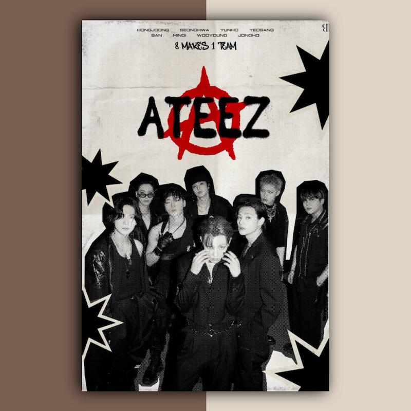 پک پوستر ATEEZ | کد G293