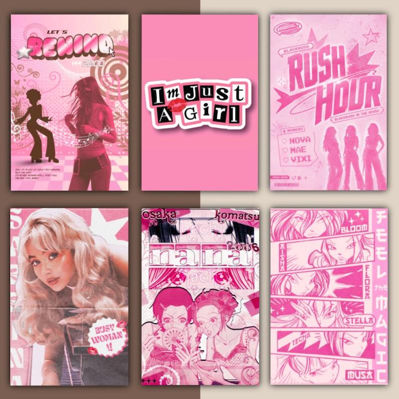 پک پوستر I'm Just a Girl | کد G295