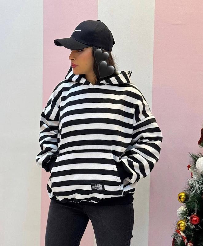 هودی راه راه مزونی