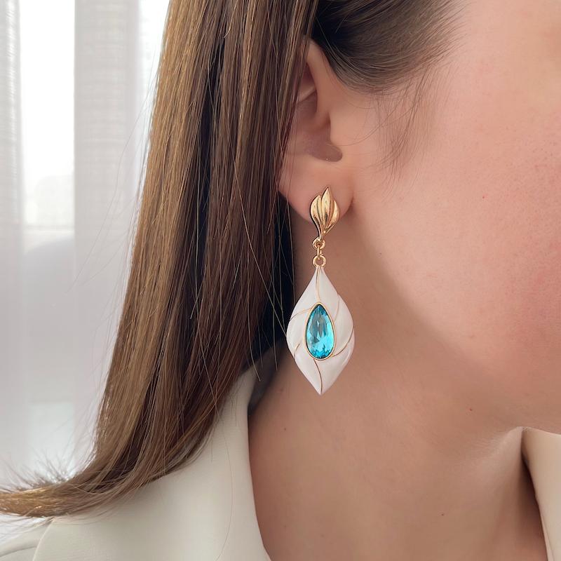 گوشواره میناکاری