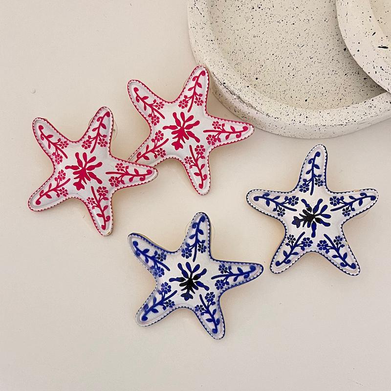 گوشواره ستاره دریایی طرح زارا