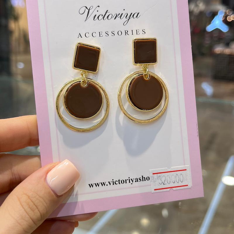 گوشواره میناکاری