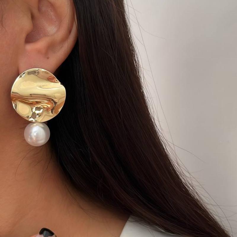 گوشواره کلاسیک دایره گلد 