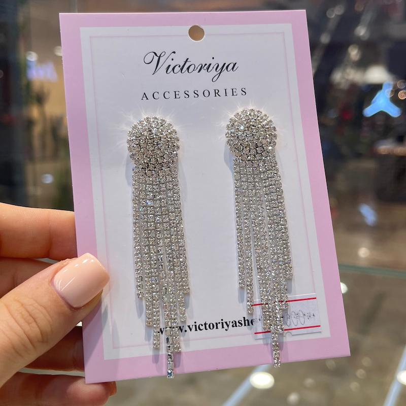 گوشواره ریسه ای مجلسی کد۲