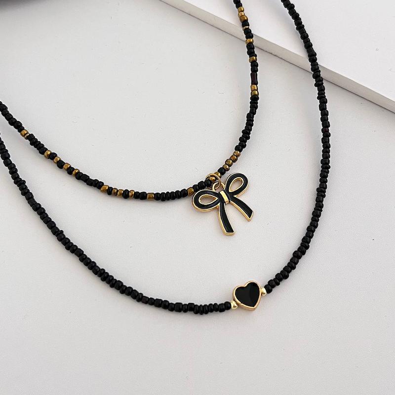 گردنبند منجوقی مشکی