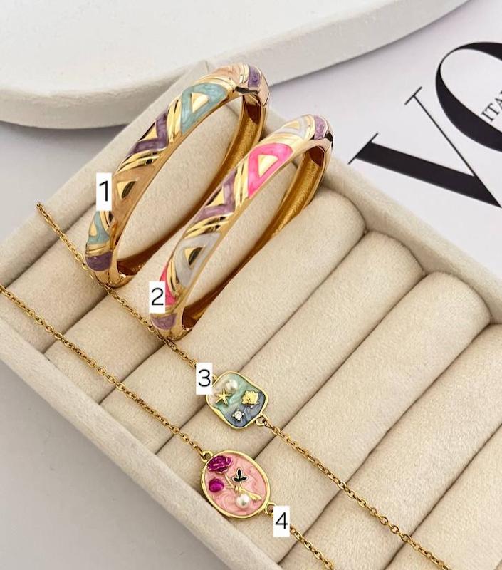 دستبند میناکاری 