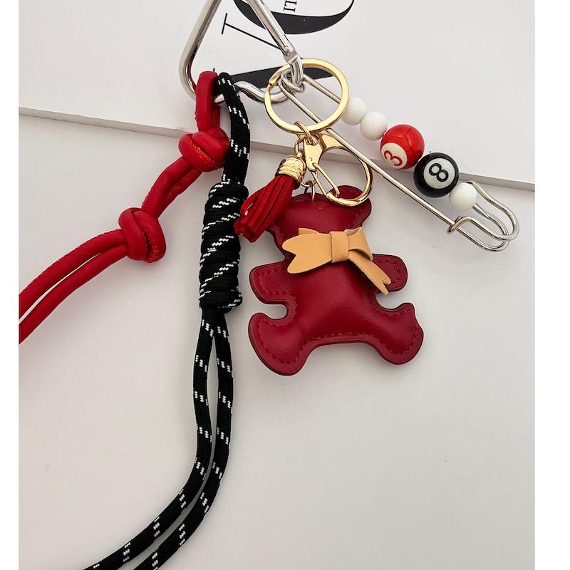 چارم بگ تدی قرمز 