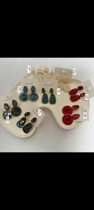 گوشواره میناکاری 