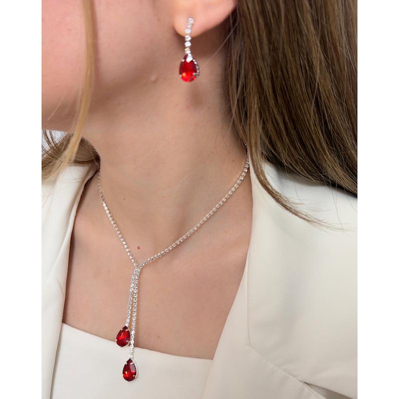 نیم ست قرمز 