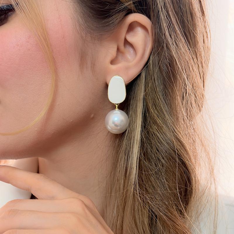 گوشواره گوی مروارید