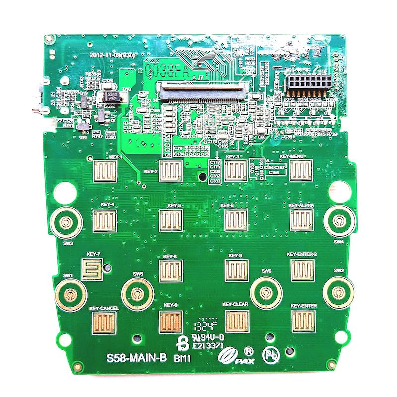 برد اصلی کارتخوان S58