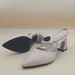 کفش زنانه مدل سگکی پاشنه دار پشت باز Slingback