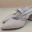 کفش زنانه مدل سگکی پاشنه دار پشت باز Slingback