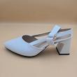 کفش زنانه مدل سگکی پاشنه دار پشت باز Slingback